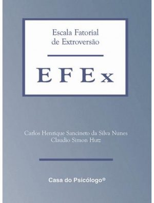 EFEx - Escala fatorial de extroversão - Kit