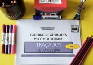 TRAÇADOS - LETRA CURSIVA - TREINO COORDENAÇÃO MOTORA FINA