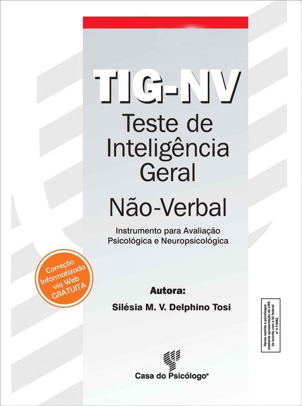 TIG-NV - Teste de inteligência geral não-verbal - Bloco de respostas