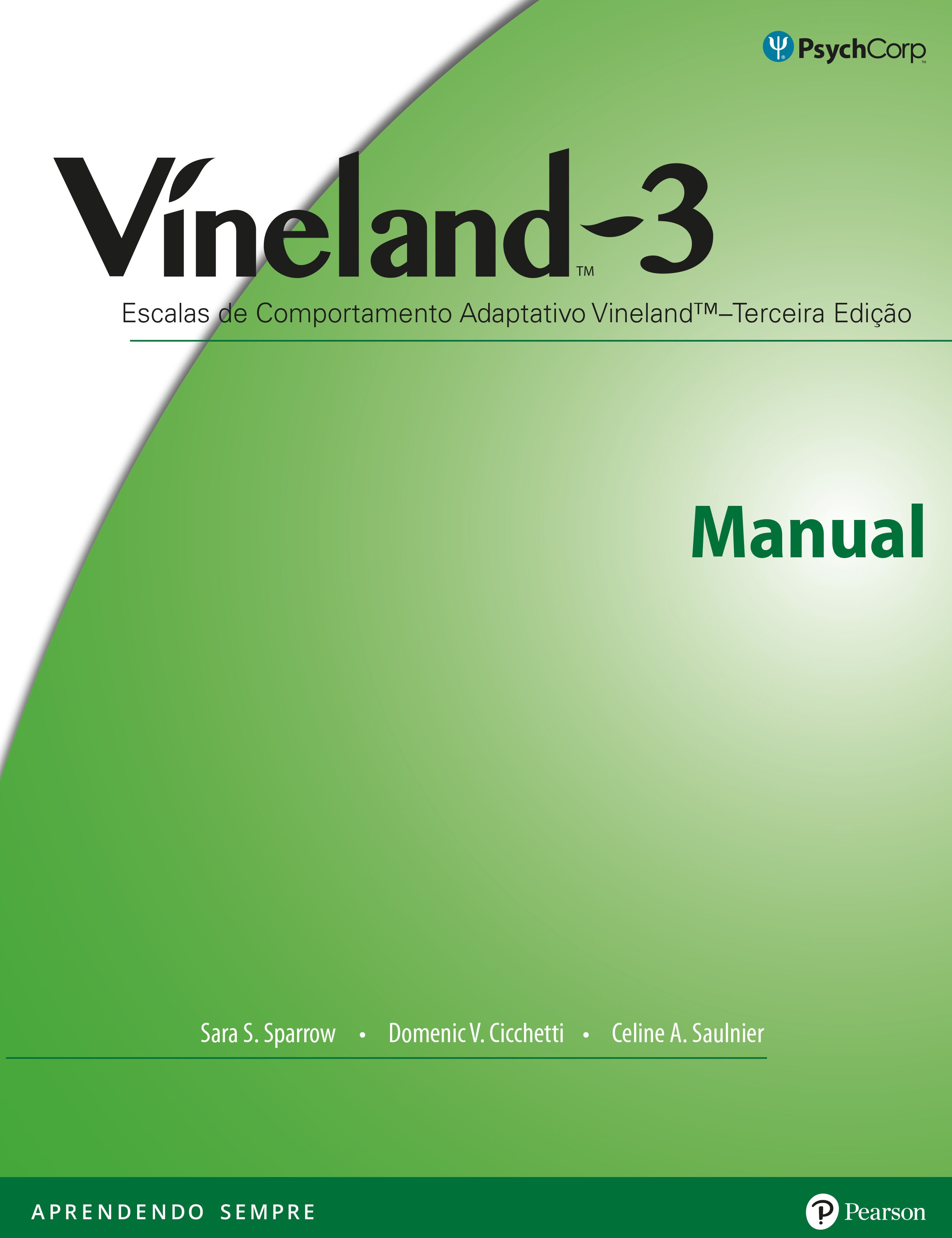 Víneland-3 (Escalas de Comportamento Adaptativo Víneland – Formulário de Entrevista de domínios)